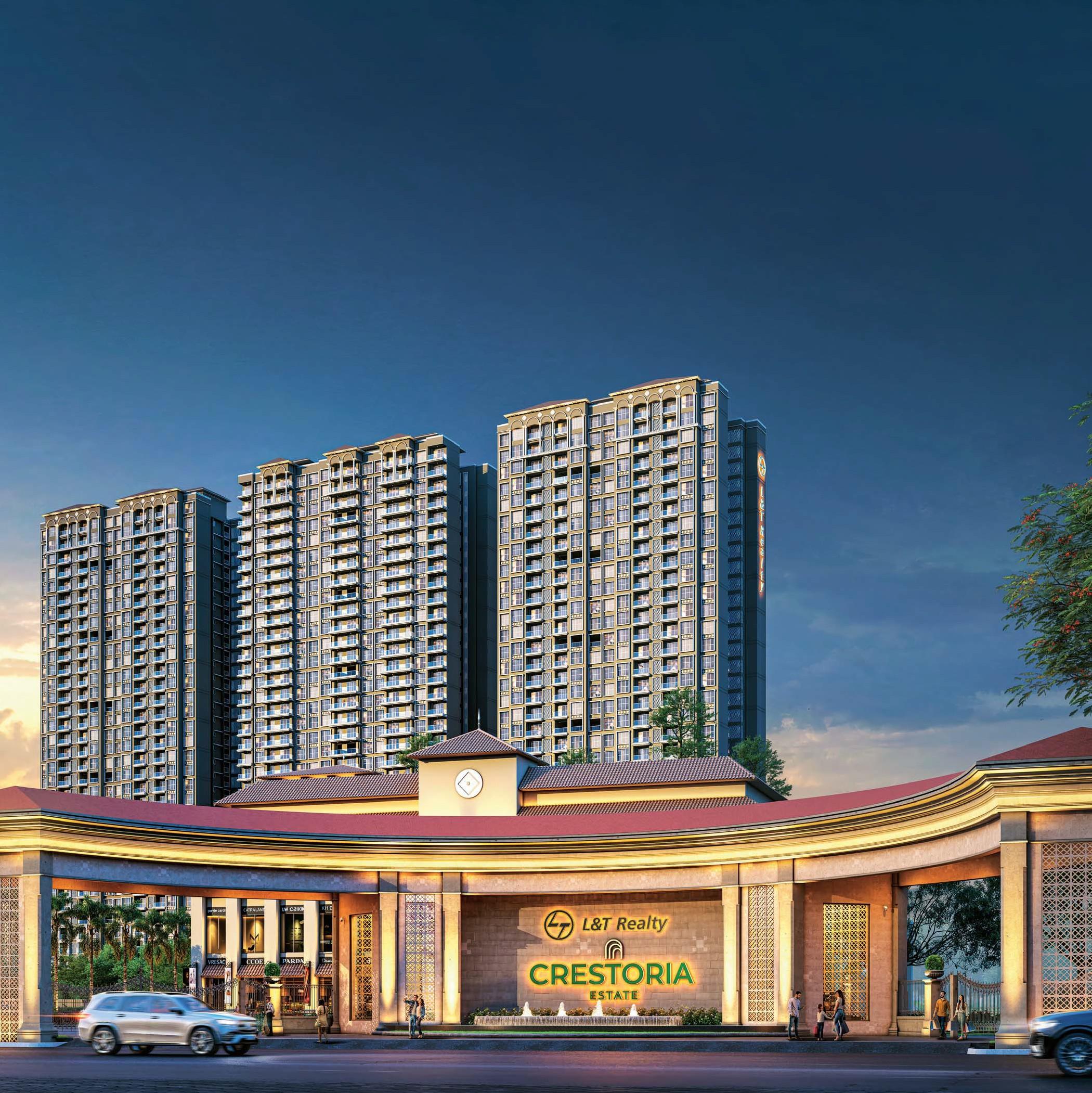 L&T Panvel Crestoria Building